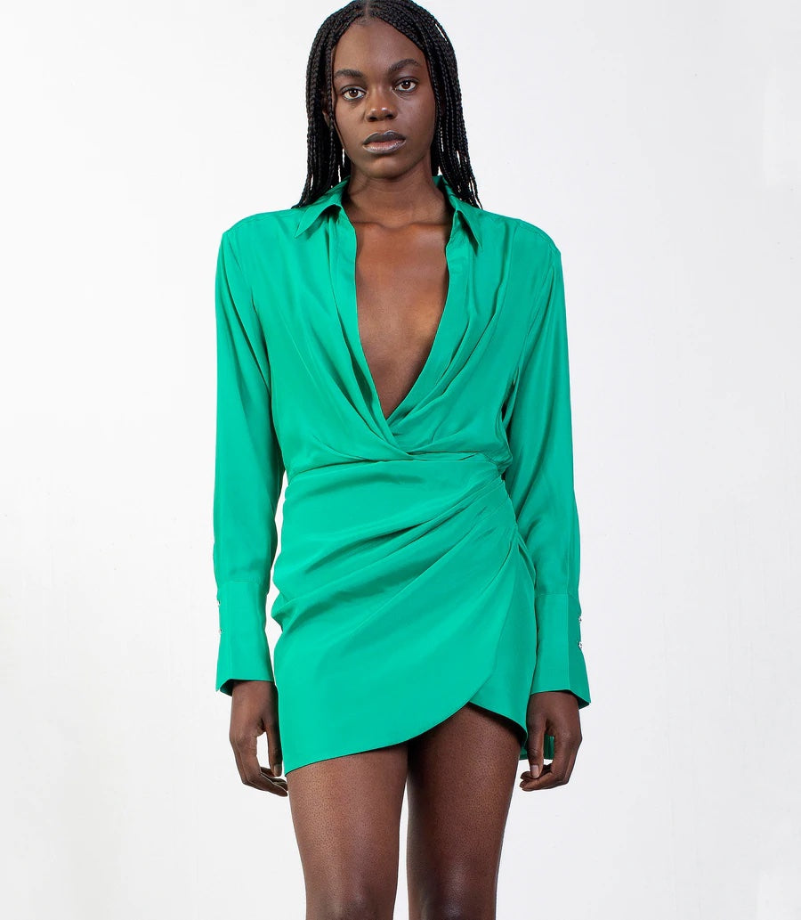 naha short | emerald green