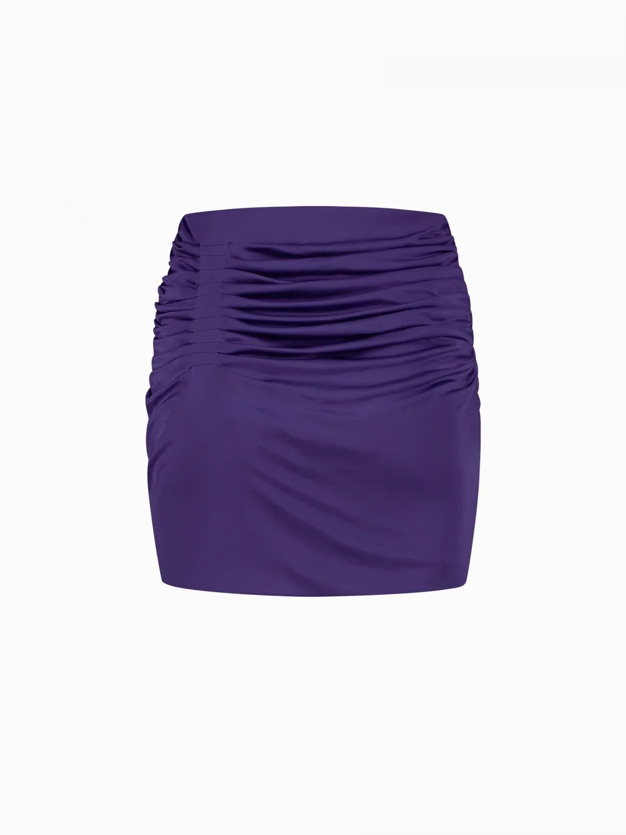 Maroon Empire – Viscose Jersey Mini Skirt
