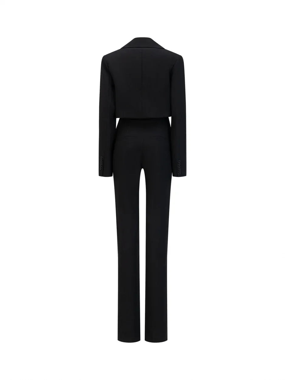 black jumpsuit tuxedo